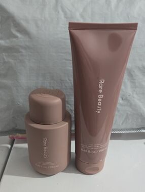 New Rare Beauty Body Lotion And Exfoliating Body Wash